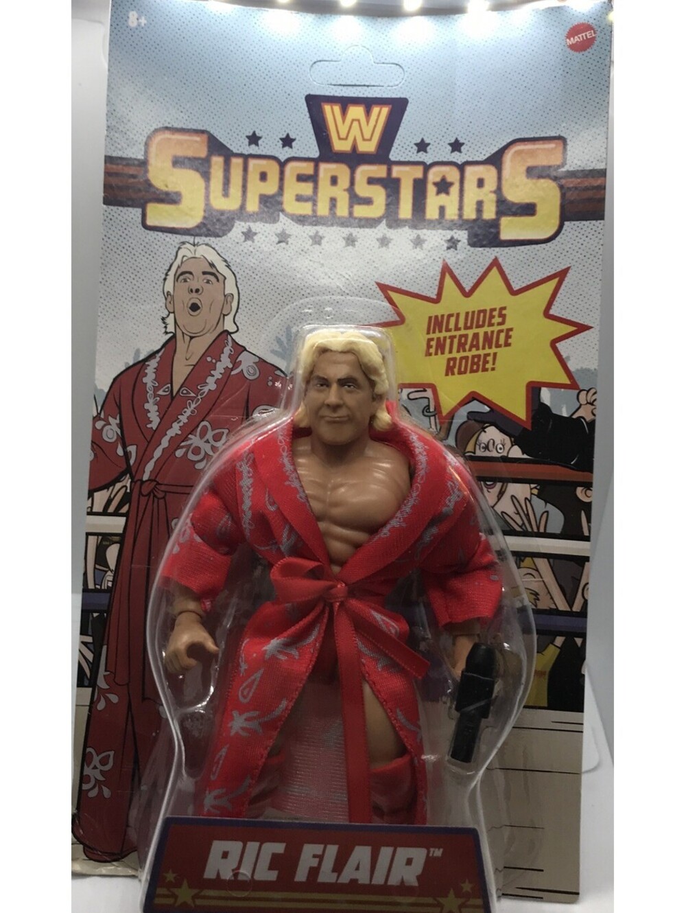 Mattel WWE Superstars Ric Flair  6 inch Action Figure WWF WCW Walmart Free Ship